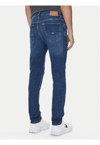 Tommy Jeans Jeansy DM0DM20189 Granatowy Skinny Fit. Kolor: niebieski