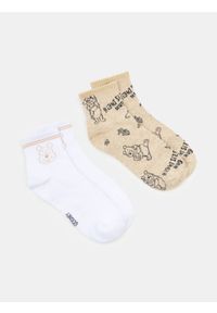 Sinsay - Skarpetki ze wzorem Winnie the Pooh 2 pack - wielobarwny