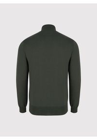 Pako Lorente - PAKO LORENTE - Zielony rozpinany sweter męski. Okazja: na co dzień. Kolor: szary, zielony. Materiał: poliamid, wiskoza. Wzór: gładki. Sezon: jesień. Styl: casual #6