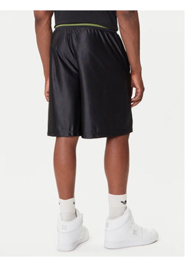 Adidas - adidas Szorty sportowe Number Graphic JY2769 Czarny Loose Fit. Kolor: czarny. Materiał: syntetyk. Styl: sportowy