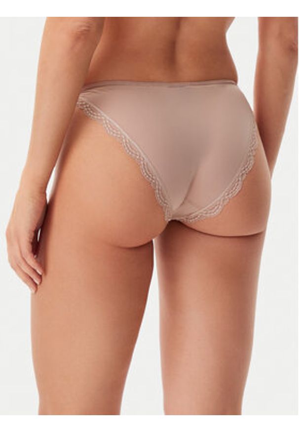 Calvin Klein Underwear Figi klasyczne LV00QD5269 Beżowy. Kolor: beżowy. Materiał: syntetyk