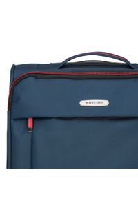 Wittchen - Duża miękka walizka basic. Kolor: niebieski. Materiał: poliester. Styl: klasyczny #8