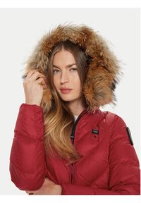 Blauer Płaszcz zimowy 24WBLDK03052 Czerwony Regular Fit. Kolor: czerwony. Materiał: syntetyk. Sezon: zima #6