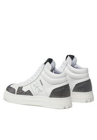 Patrizia Pepe Sneakersy 2Z0081/V021-FD47 Biały. Kolor: biały. Materiał: skóra