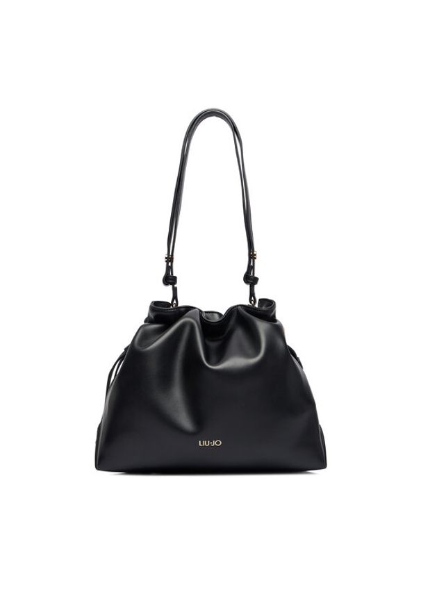 Liu Jo Torebka AA6096 E0958 Czarny. Kolor: czarny. Materiał: skórzane