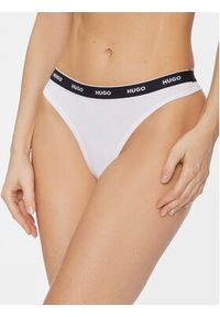 Hugo - HUGO Komplet stringów Triplet Thong 50480150 Kolorowy. Materiał: bawełna. Wzór: kolorowy #4