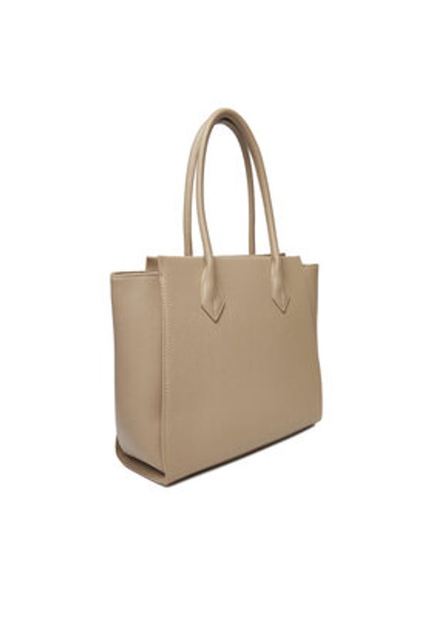 Nine West Torebka CEO-Chelsea-Charm-III-LX10186 Beżowy. Kolor: beżowy