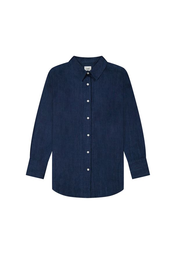 Lee - DAMSKA KOSZULA JEANSOWA LEE CLASSIC SHIRT NOT MY TYPE 112370960. Materiał: jeans