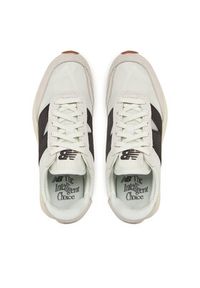 New Balance Sneakersy U370CA Beżowy. Kolor: beżowy. Materiał: zamsz, skóra #5