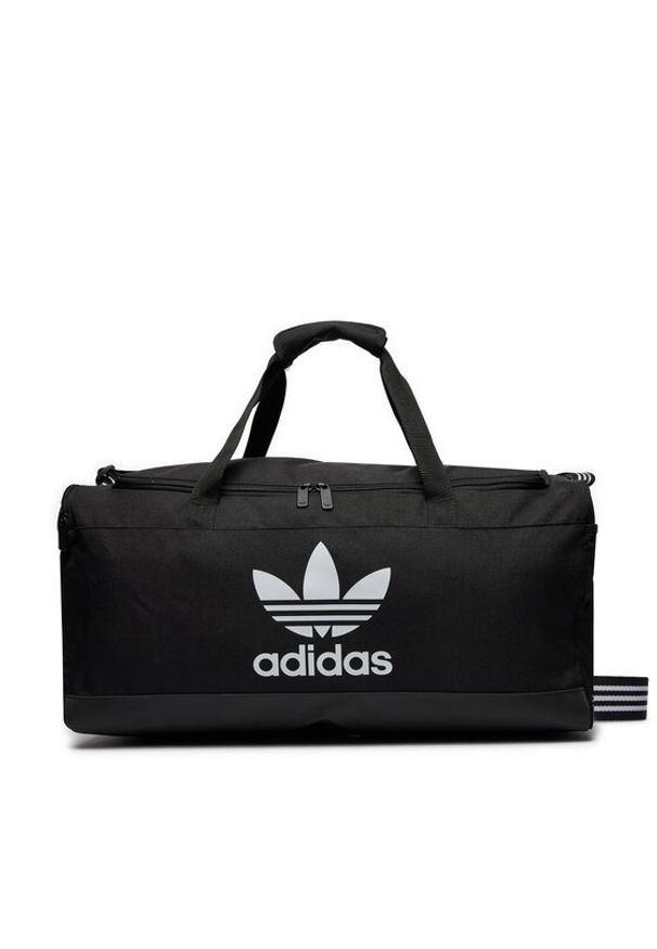 Adidas - adidas Torba Duffle Bag IM9872 Czarny. Kolor: czarny. Materiał: materiał