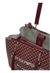 Emporio Armani Torebka Y3D158 YWS0E 80801 Brązowy. Kolor: brązowy. Materiał: skórzane