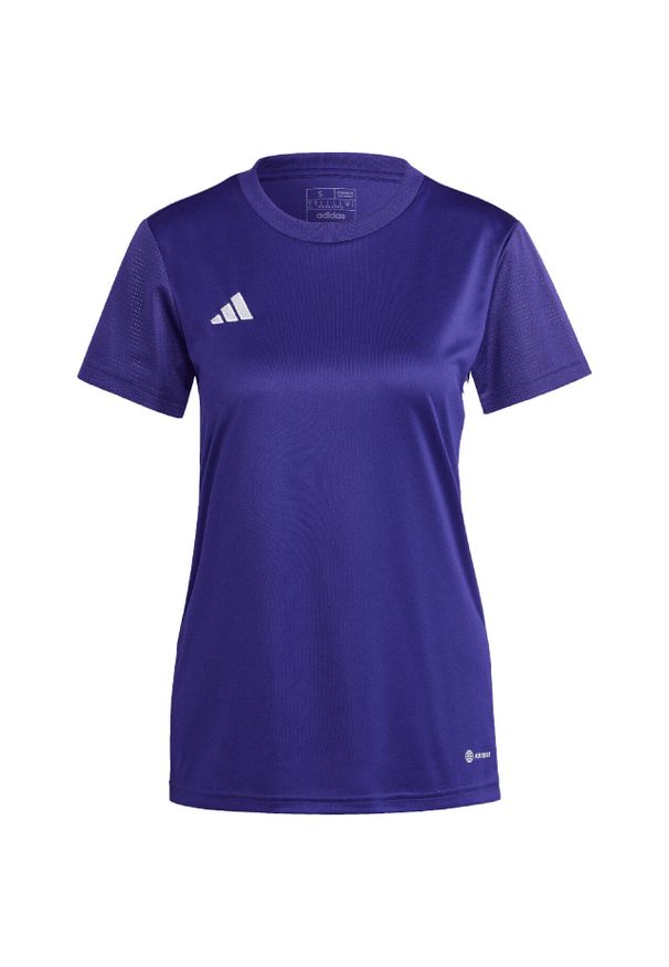 Adidas - Koszulka damska adidas Tabela 23 Jersey. Kolor: fioletowy. Materiał: jersey. Sport: piłka nożna