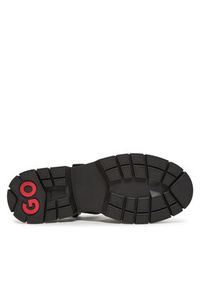 Hugo - HUGO Sandały Kris_Sandal_BKNA 50542072 Czarny. Kolor: czarny. Materiał: skóra #5