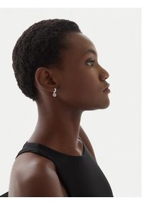 Guess Kolczyki Huggie Me JUBE03 147JW Srebrny. Materiał: srebrne. Kolor: srebrny #3