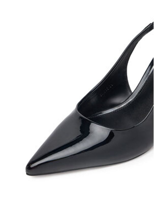 Nine West Szpilki SX005-01 Czarny. Kolor: czarny. Materiał: skóra. Obcas: na szpilce