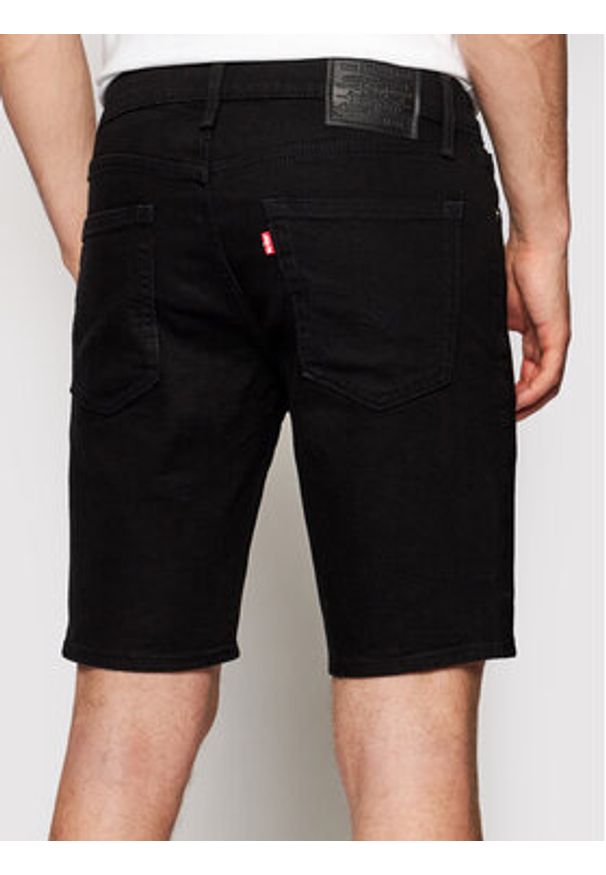 Levi's® Szorty jeansowe 405™ 39864-0037 Czarny Standard Fit. Kolor: czarny. Materiał: bawełna, jeans