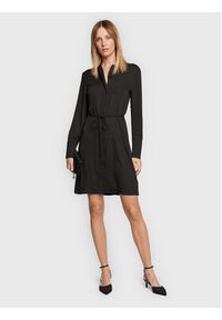 Calvin Klein Sukienka koszulowa K20K205348 Czarny Regular Fit. Kolor: czarny. Materiał: syntetyk. Typ sukienki: koszulowe #4