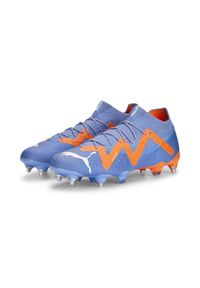 Buty do piłki nożnej męskie Puma Future Ultimate Mxsg. Kolor: żółty, wielokolorowy, niebieski, pomarańczowy, biały. Sport: piłka nożna