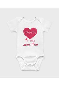 MegaKoszulki - Body dziecięce Mommy is my Valentine. Materiał: bawełna #1