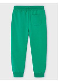 Mayoral Spodnie dresowe 742 Zielony Regular Fit. Kolor: zielony. Materiał: bawełna #5