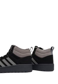 Adidas - adidas Sneakersy Hoops 4.0 Mid JQ5361 Czarny. Kolor: czarny. Materiał: skóra #5