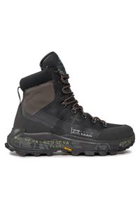 Premiata Trapery Midtreck 337 Czarny. Kolor: czarny