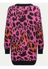 only - ONLY Sweter Helena 15332159 Różowy Oversize. Kolor: różowy. Materiał: syntetyk #4