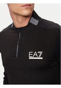 EA7 Emporio Armani Longsleeve 3DPT03 PJMLZ 1200 Czarny Regular Fit. Kolor: czarny. Materiał: syntetyk. Długość rękawa: długi rękaw #5