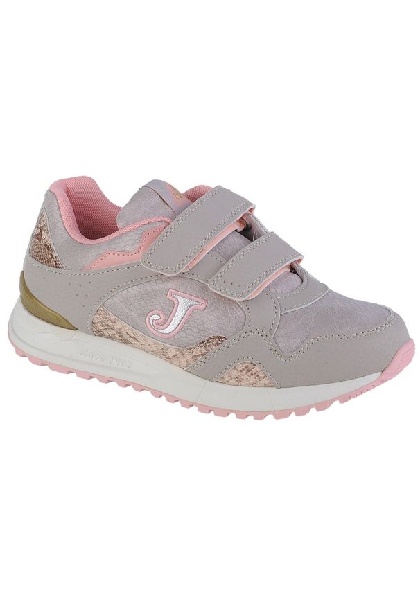 Buty do chodzenia dla dzieci Joma 6100 JR 2225. Zapięcie: rzepy. Kolor: wielokolorowy, różowy, beżowy. Materiał: materiał, syntetyk. Szerokość cholewki: normalna. Sport: turystyka piesza