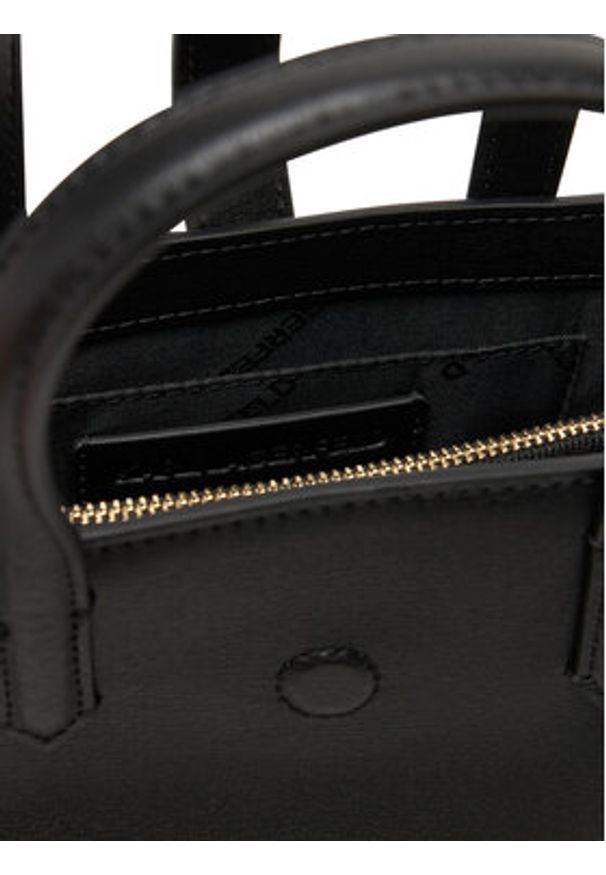 Karl Lagerfeld - KARL LAGERFELD Torebka A3W30151 Czarny. Kolor: czarny. Materiał: skórzane
