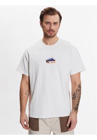 BDG Urban Outfitters T-Shirt 76516152 Écru Loose Fit. Materiał: bawełna