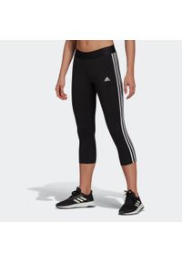 Legginsy 7/8 fitness damskie Adidas Essentials. Materiał: włókno, bawełna. Sport: fitness