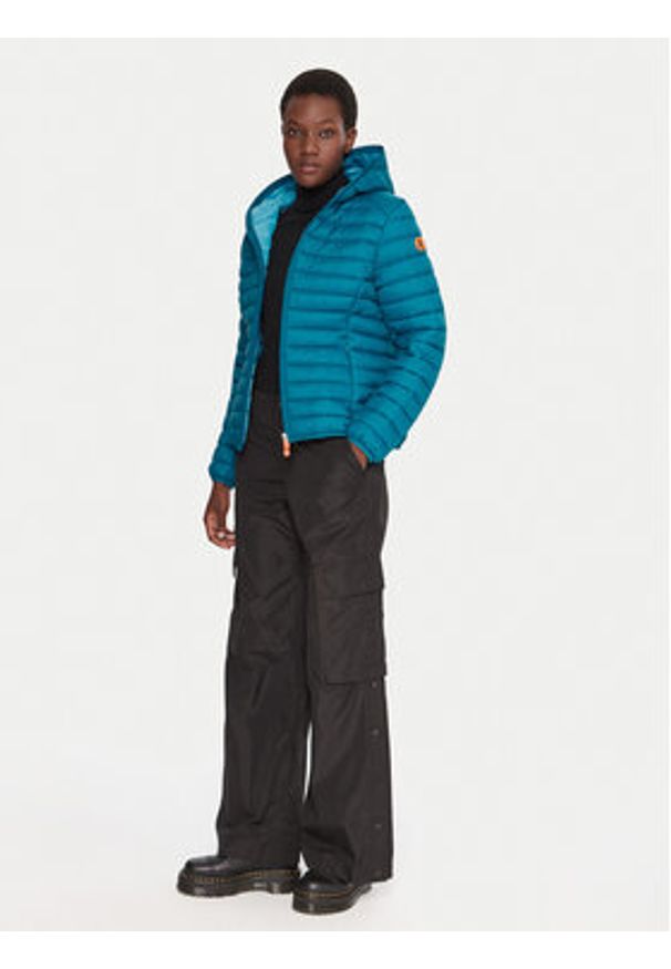 Save The Duck Kurtka przejściowa D33620W GIGA21 Niebieski Regular Fit. Kolor: niebieski. Materiał: syntetyk