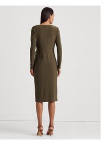 Lauren Ralph Lauren Sukienka codzienna 250751548008 Zielony Regular Fit. Okazja: na co dzień. Kolor: zielony. Materiał: syntetyk. Typ sukienki: proste. Styl: casual #3