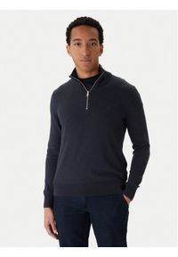 Marc O'Polo Sweter 529 5144 60314 Granatowy Regular Fit. Typ kołnierza: polo. Kolor: niebieski. Materiał: bawełna #1