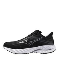Buty do biegania męskie Mizuno Wave Inspire 21. Kolor: wielokolorowy, czarny, szary. Materiał: materiał, syntetyk. Szerokość cholewki: normalna. Model: Mizuno Wave