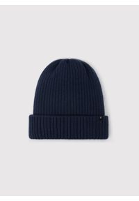 Pako Lorente - PAKO LORENTE – Czapka męska w kolorze granatowym z wełną merino. Kolor: niebieski. Materiał: wełna. Sezon: zima. Styl: casual