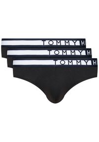 TOMMY HILFIGER - Tommy Hilfiger Komplet 3 par slipów UM0UM01227 Czarny. Kolor: czarny. Materiał: bawełna #1