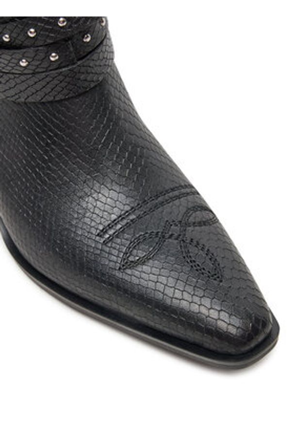 Aldo Botki Emberlynx 13848382 Czarny. Kolor: czarny. Materiał: skóra
