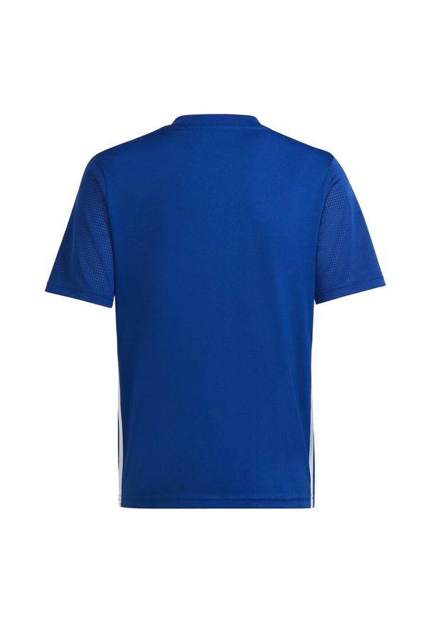 Adidas - Koszulka do piłki nożnej dla dzieci adidas Tabela 23 Jersey. Kolor: wielokolorowy, niebieski, biały. Materiał: jersey. Sport: piłka nożna