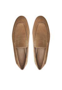 Max Mara Mokasyny Softloafers 2424526311600 Beżowy. Kolor: beżowy. Materiał: zamsz, skóra #7