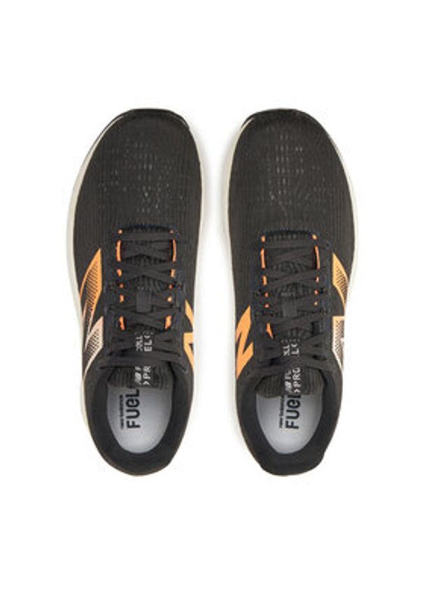 New Balance Buty do biegania FuelCell Propel v5 MFCPRCB5 Czarny. Kolor: czarny. Materiał: materiał