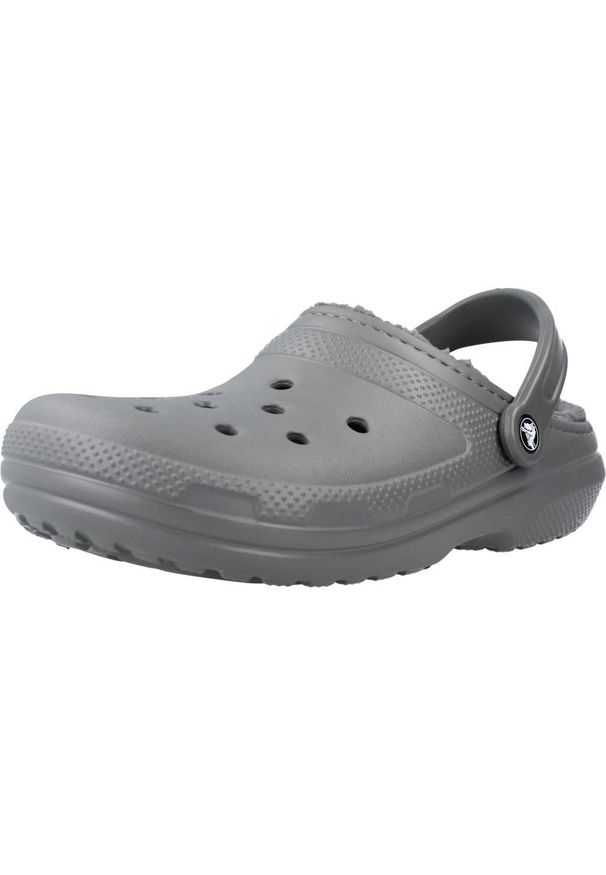 Buty do chodzenia męskie Crocs Classic Lined Clog. Zapięcie: bez zapięcia. Kolor: szary. Materiał: materiał, syntetyk. Szerokość cholewki: normalna. Sport: turystyka piesza