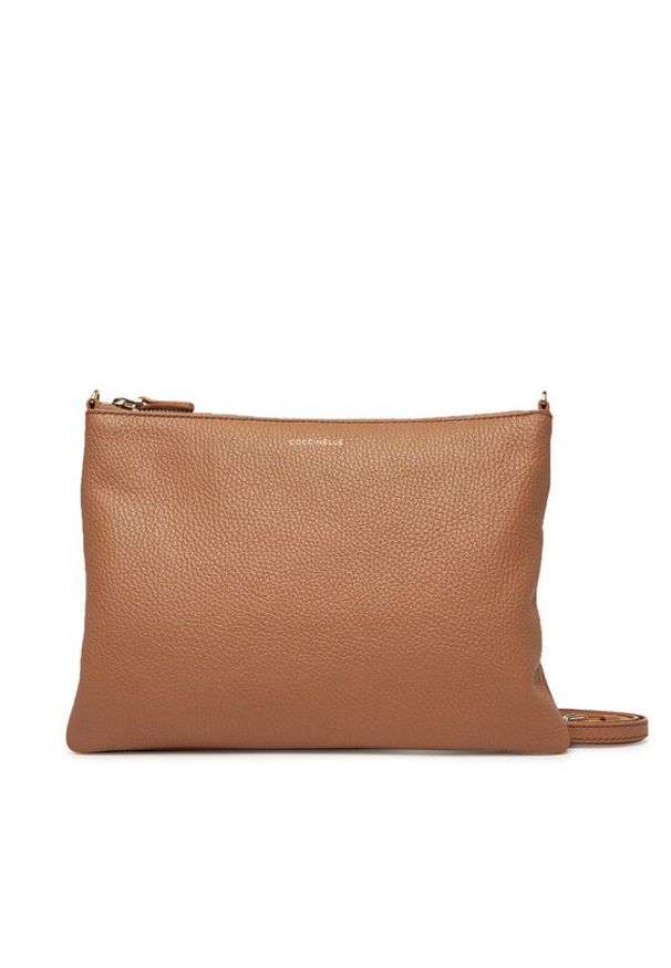 Coccinelle Torebka Crossbody E5 MMA 55 F4 01 Brązowy. Kolor: brązowy. Materiał: skórzane
