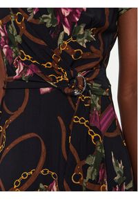 Lauren Ralph Lauren Sukienka koktajlowa 250946815001 Granatowy Regular Fit. Kolor: niebieski. Materiał: syntetyk. Styl: wizytowy