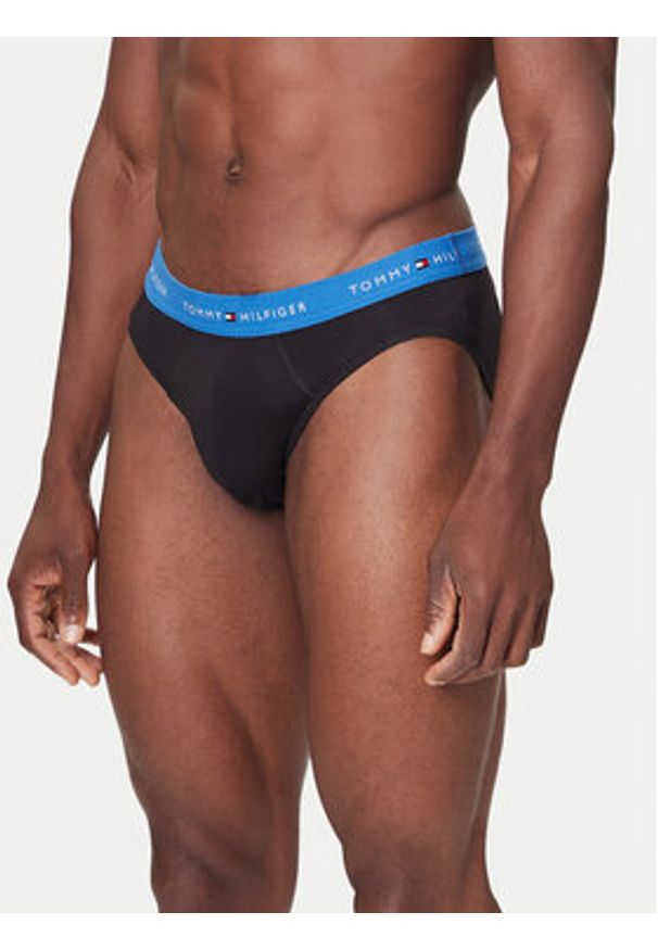 TOMMY HILFIGER - Tommy Hilfiger Komplet slipów UM0UM03471 Czarny. Kolor: czarny. Materiał: bawełna