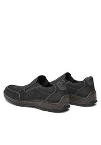 Rieker Półbuty 05354-00 Czarny. Kolor: czarny. Materiał: nubuk, skóra #2
