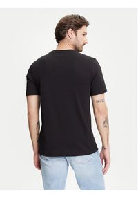 TOMMY HILFIGER - Tommy Hilfiger T-Shirt Stack MW0MW39355 Czarny Regular Fit. Kolor: czarny. Materiał: bawełna #4