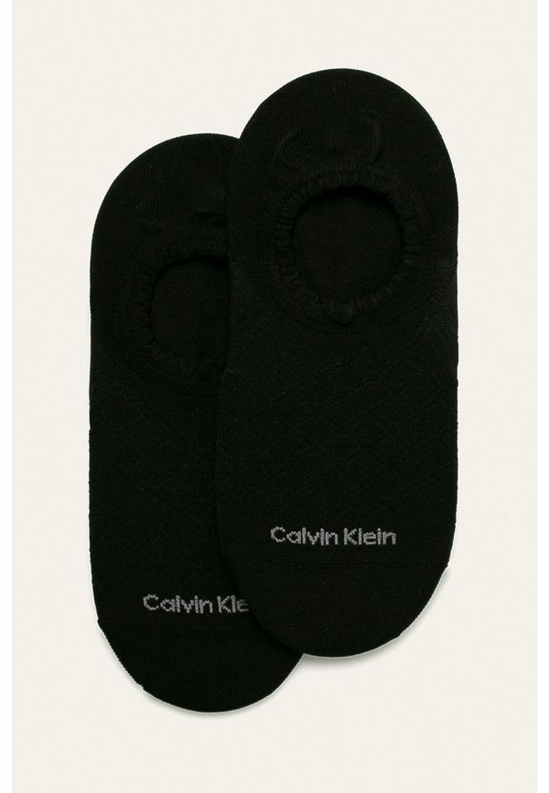 Calvin Klein - Stopki (2-pack). Kolor: czarny