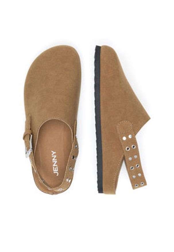 Jenny - JENNY Chodaki SC01B241708-1 Brązowy. Kolor: brązowy. Materiał: syntetyk, materiał